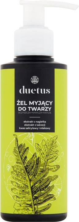 Duetus Cleansing Gel cleanses + moisturises + mattifies 150ml (Gel, 150 ml)