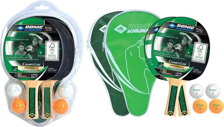 Produktbild Donic Schildkröt Tischtennis Set Champs 400 Cover