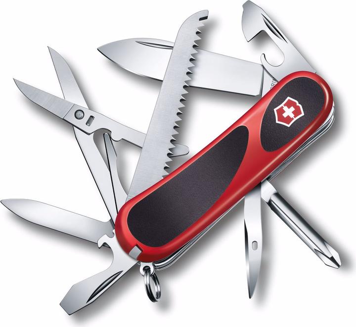 Actual product image Victorinox EvoGrip 18, 85mm, 2 component shells,/black, blister