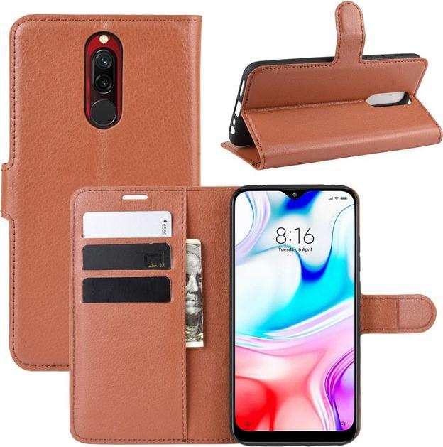 Immagine prodotto MU Classic Serie di copertine per libri in pelle Litchi (Xiaomi Redmi 8)