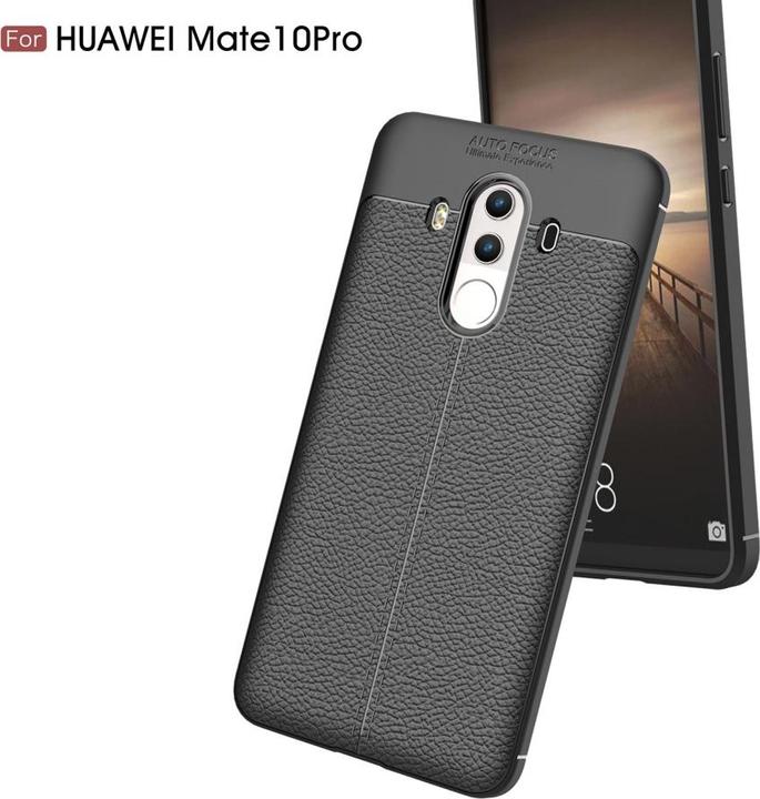 Produktbild Screenguard Huawei Mate 10 Pro Hülle Leather Design TPU Cover (Huawei Mate 10 Pro)