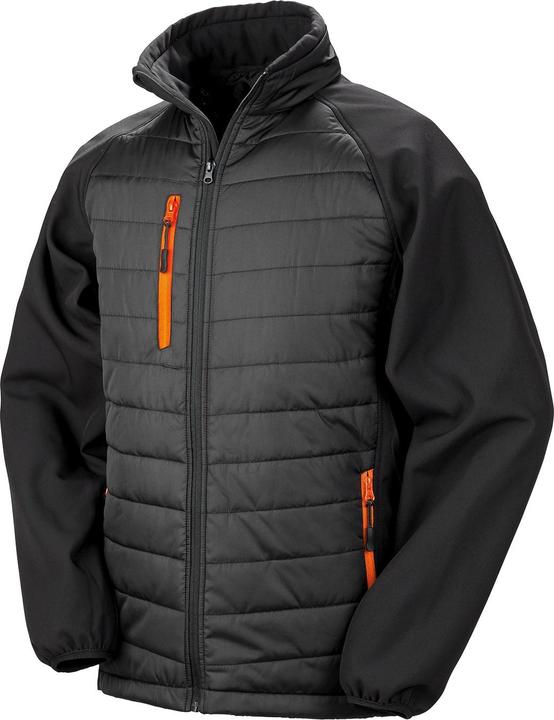 Schwarz/Orange