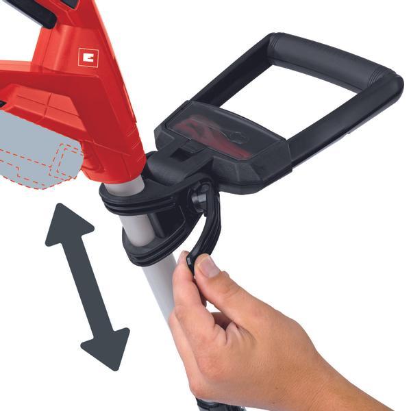 Actual product image Einhell GE-CT 18 Li Solo (Plastic knives)