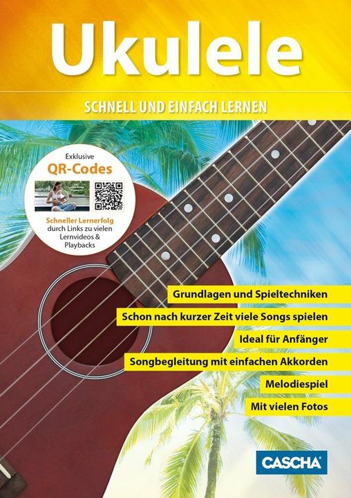 Actual product image Ukulele - Learn quickly and easily (German, Cascha, 2018)