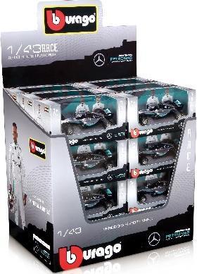 Produktbild Toymax Mercedes F1 W07Hybrid 2016 1:43 No. 6 +44 ass.