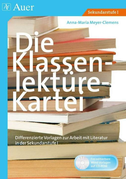 Produktbild Die Klassenlektüre-Kartei (Deutsch, Anna-Maria Meyer-Clemens, 2019)