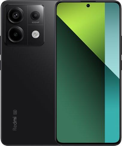 Produktbild Xiaomi REDMI NOTE 13 PRO 5G BLACK 8GB (256 GB, Midnight Black, 6.65", Dual SIM, 200 Mpx, 5G)