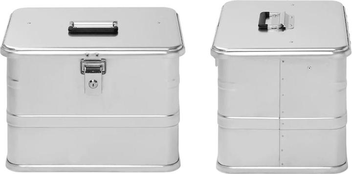 Immagine prodotto ProPlus Valigia per moto in alluminio con coperchio e serratura cilindrica Top Case 35L (35 l)