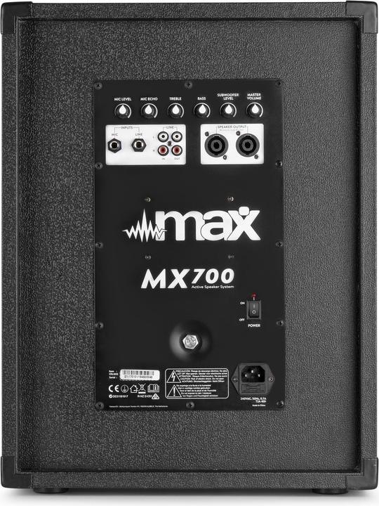 Produktbild Max MX700 (Aktiv, 1x 700 W)