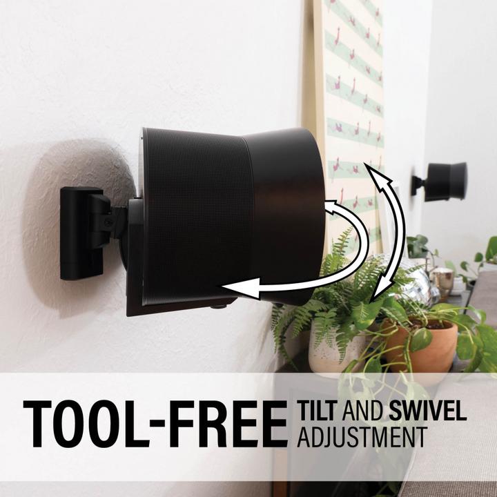Produktbild Sanus Wandhalter für Sonos Era 300 (1 Stk., Wandmontage, Neigbar, Schwenkbar)