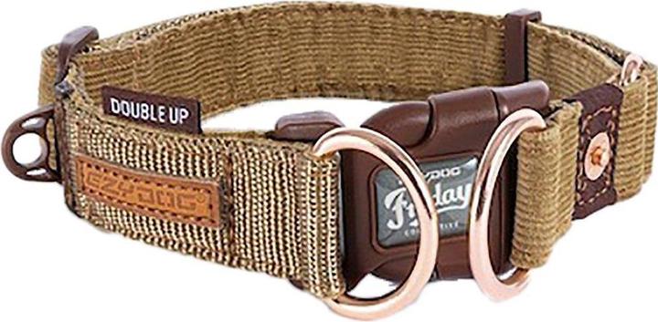 Produktbild EzyDog Collar Double Up Corduroy Xl 47-71 Cm - (605.0078) (XL, Hund, Hundesport)