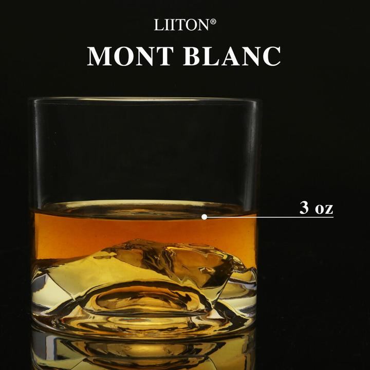 Actual product image Liiton Mt Blanc whiskey glasses set of 2 (2.80 dl, 2 x, Whisky glass)