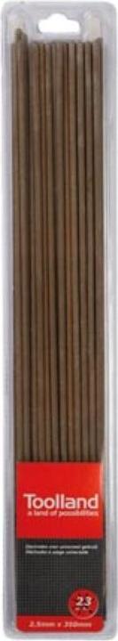 Image du produit Velleman ÉLECTRODES RUTILES - 2.5 x 350 mm - 23 pcs