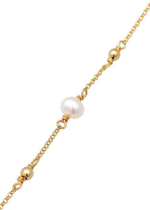 Produktbild Elli Armband Erbskette Kugeln Süsswasserzuchtperle 925er Silber (16 cm, 925 Sterling Silber)