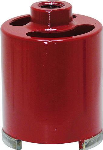Produktbild EGB DiamantDosensenker 82mm Rot mit AbsaugschlitzenAnschluss M16 (82 Millimeter)