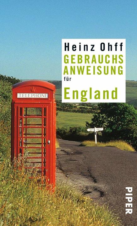 Actual product image Gebrauchsanweisung für England (German, Heinz Ohff, 2001)