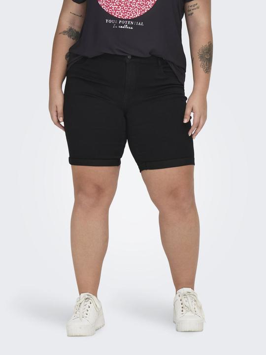 Produktbild Only Curvy Thunder Reg Long Jeansshorts (54)