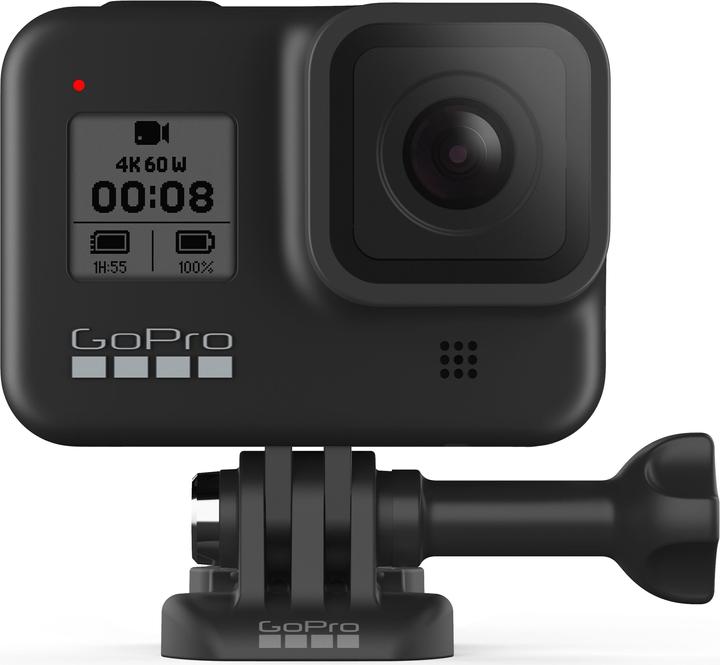 GoPro Hero 8 Black incl. 32GB SD (60p, 4K, Wi-Fi, Bluetooth)