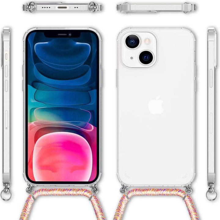 Actual product image Nalia Clear cover with chain to hang around