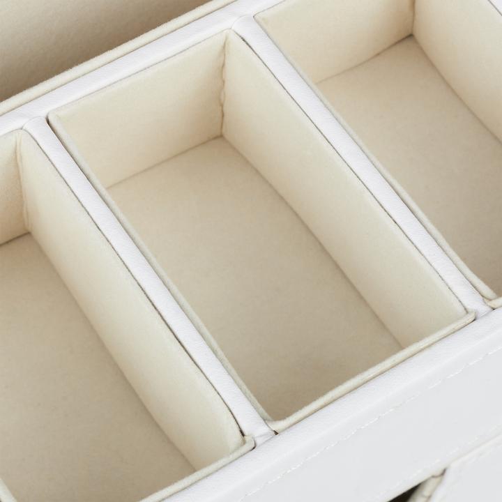 Actual product image Relaxdays Desk Organiser Faux Leather