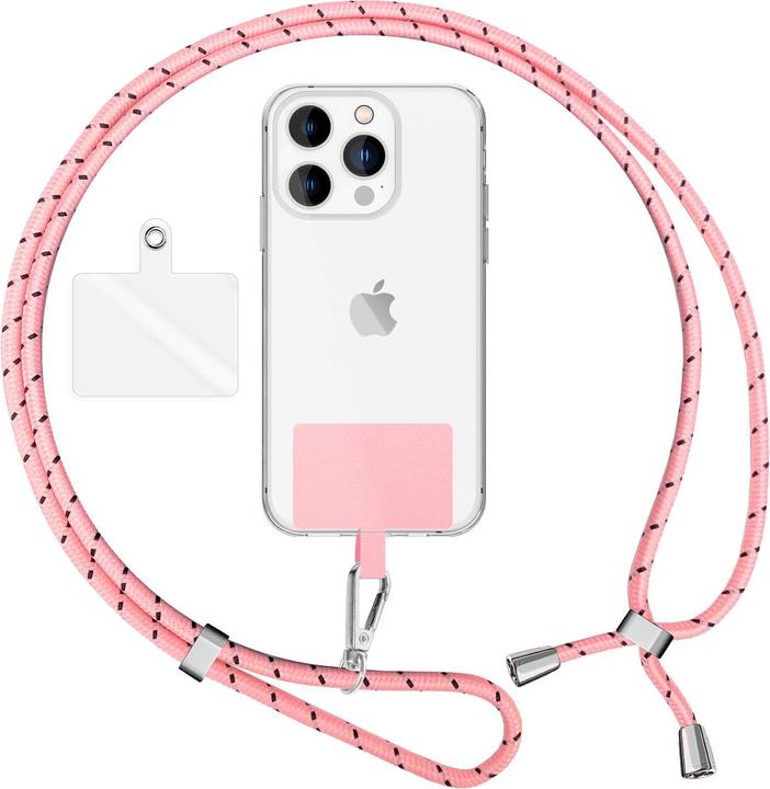 Actual product image Nalia Universal mobile phone necklace with pad