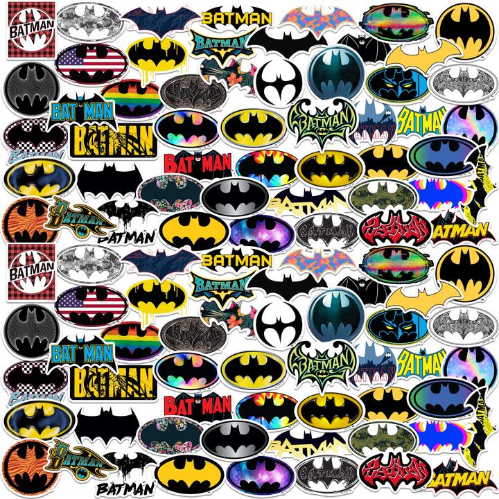 Actual product image Batman Deluxe Logo Stickers (Pack of 100)