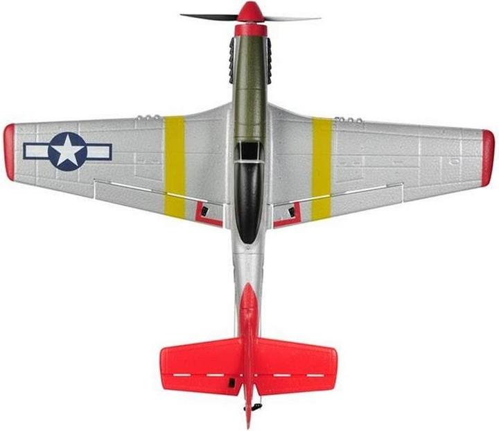 Image du produit Top-RC Warbird Mini P51D 450 mm, Rouge, RTF (Oiseau de guerre)