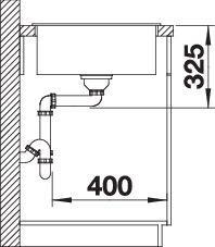 Actual product image Blanco Zia XL 6 S Compact (Top-mounted sink, 78 cm, 50 cm)