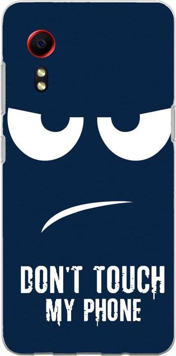 Dont Touch My Phone Blau