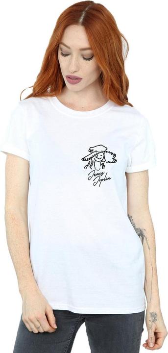 Image du produit Janis Joplin - T-shirt OUTLINE SKETCHED - Femme (L)