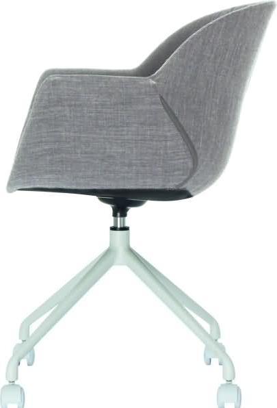 Immagine prodotto Paperflow 2 sedie a conchiglia GANT CHGANTX2.13.02 in tessuto grigio