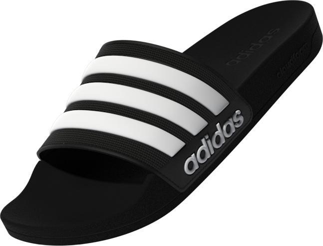 Actual product image adidas ADILETTE SHOWER,CBLACK/FTWWHT/CBLAC CBLACK/FTWWHT/CBLACK Size: 12 (47)