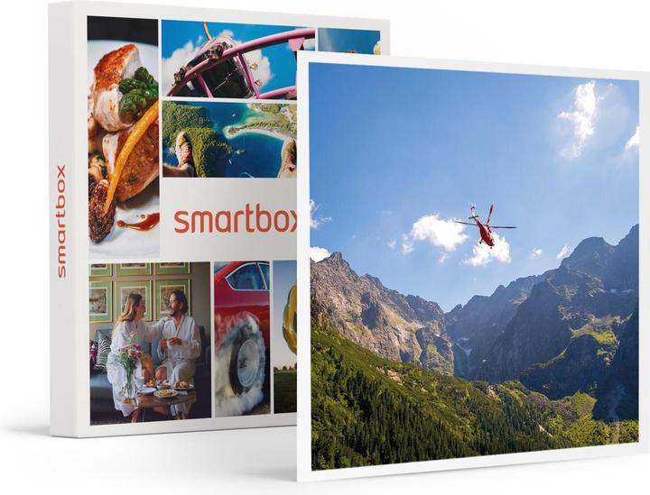 Produktbild Smartbox Ein 30-minütiger Helikopterflug mit Privatpilot durch die wunderschöne Schweizer Bergwelt (1 Pers.)