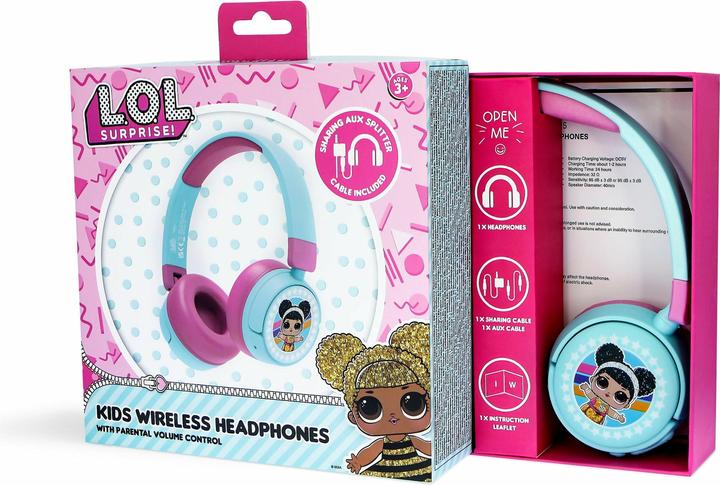 Produktbild OTL Bluetooth Headset w/Perental Control - LOL Suprise (LOL979)
