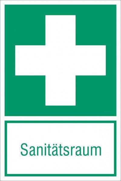 Actual product image Everglow Escape sign Sticker first-aid room ASR A1.3 ISO 7010-E003