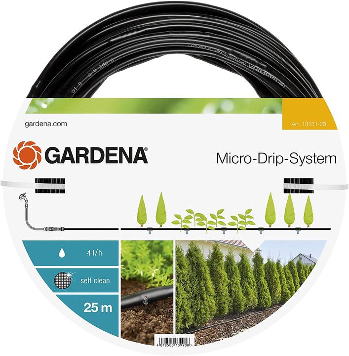 Gardena MDS Tropfrohr oberirdisch (Tropfschlauch + Tropfrohr)