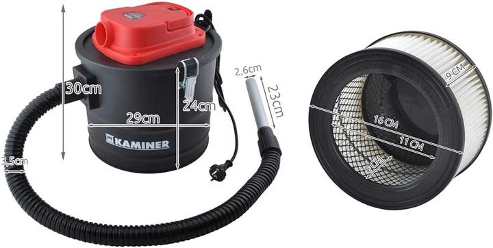 Immagine prodotto Kaminer Aspiratore per ceneri (Aspirapolvere cenere)