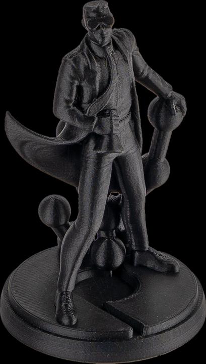 Actual product image Polymaker PolyTerra (PLA, 1.75 mm, 1000 g, Black)