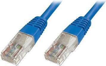 Image du produit Digitus CAT5e U-UTP Patchk.,1m, Bleu (U/UTP, CAT5e, 1 m)