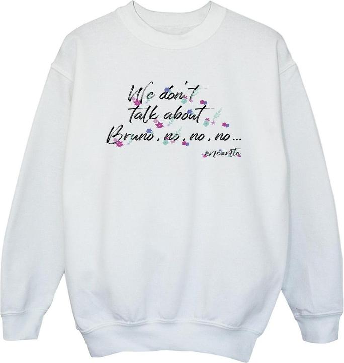 Actual product image Disney Girls Encanto We Dont Talk About Bruno No No Sweatshirt (152, 158)