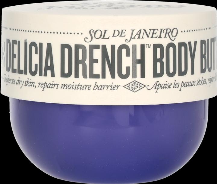 Actual product image Sol de Janeiro Delicia Drench Body Butter 8.10 Ounce (Body butter, 240 ml)