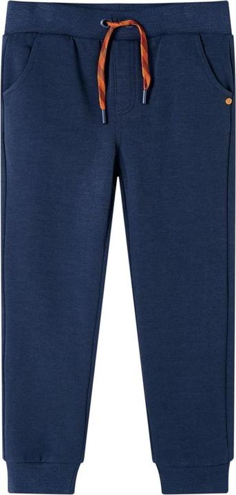 Produktbild VidaXL Kinder-Trainingshose Marineblau Melange 128,Material: 92 (128)
