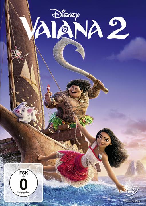Disney Interactive Studios Vaiana 2 (DVD, 2025, Deutsch, Italienisch, Englisch)