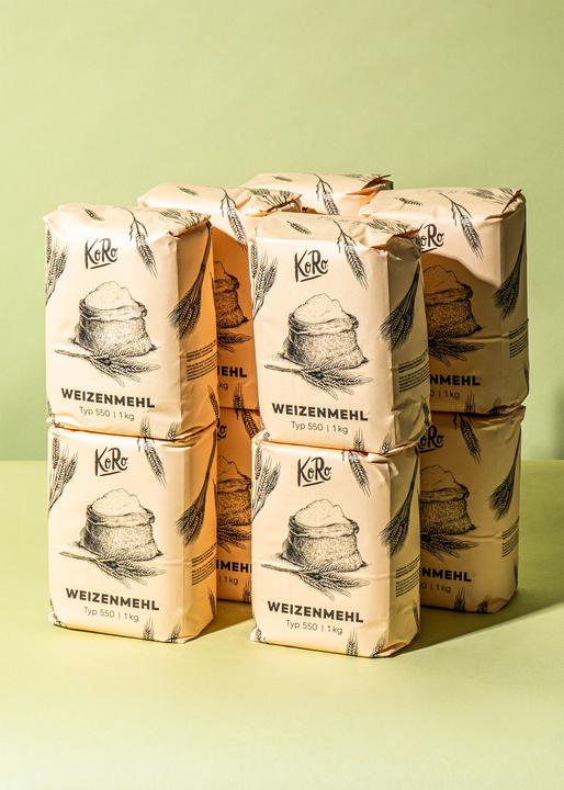 Image du produit KoRo Farine de blé type 550 (10000 g)