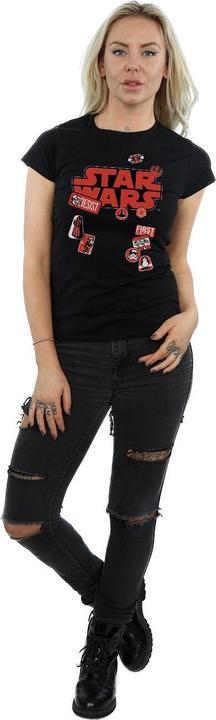 Image du produit Star Wars - T-shirt THE LAST JEDI BADGES - Femme (L)