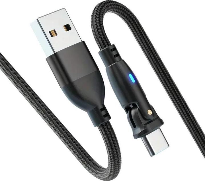 Produktbild Cbx 180 Grad Winkel Ladekabel USB-C / USB-A, 2m (2 m, 20 W)