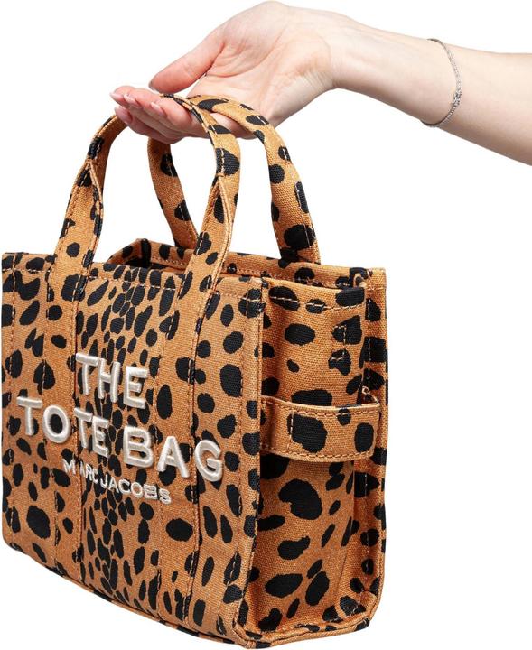 Actual product image Marc Jacobs the small tote i canvas spotted print