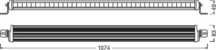 Produktbild Osram Lightbar FX1000-CB SM Gen. 2 / 12-24V