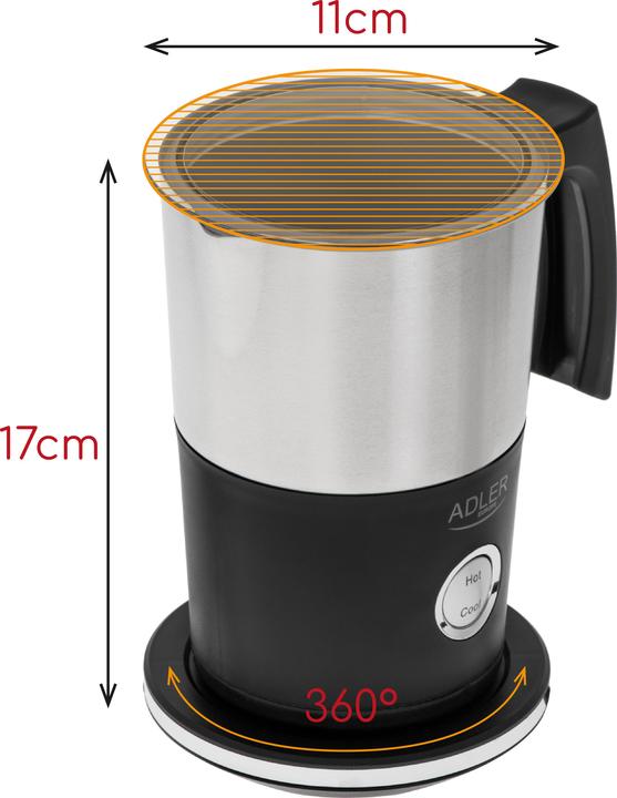 Actual product image Adler AD-4497 (EU plug, 30 cl)