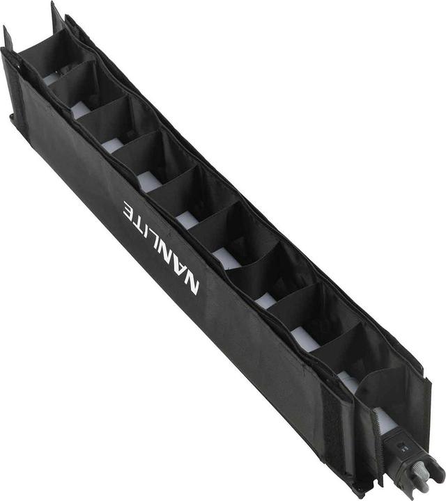 Actual product image Nanlite Barndoor with straightening grid (PavoTube II 15C) (Latticework)